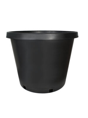 Black Full-Covered Pots – Sleek & Durable Planters for Indoor and Outdoor Gardening