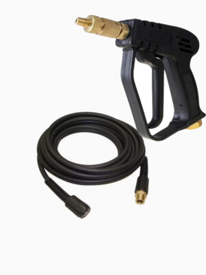 Professional High-Pressure Washer Gun & Flexible Hose Set - 1/4" 150bar