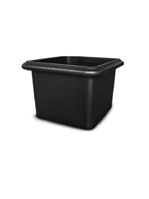 Large Square Black Pot – Stylish & Durable Planter for Indoor and Outdoor Gardens
