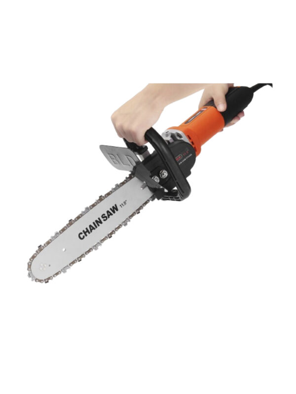 4-Inch Angle Grinder Chainsaw Attachment – 16-Inch Chainsaw Bracket for Wood Cutting