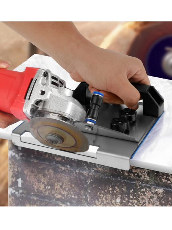 Angle Grinder Chamfering Rack Machine – 45-Degree Tile Cutting & Edging Tool for Precision Work