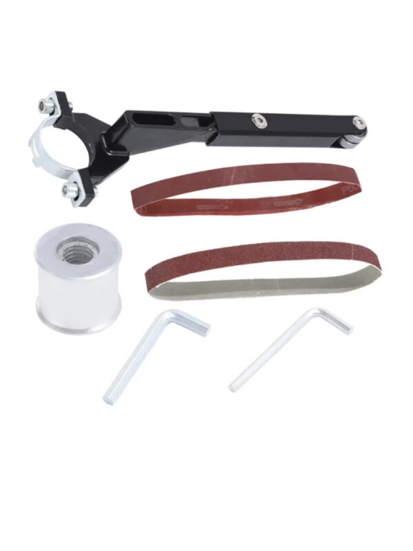 Angle Grinder to Belt Sander Converter – M10 Sanding Belt Adapter Kit for 100/115/125mm Grinders