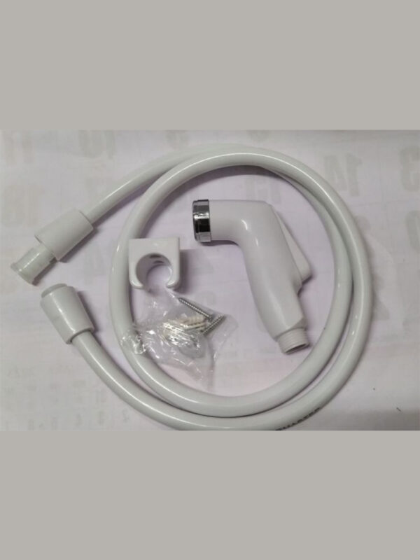 Bidet Shower Plastic – Durable Handheld Toilet Spray | බිඩේ ස්ප්‍රේ කරන උපකරණ