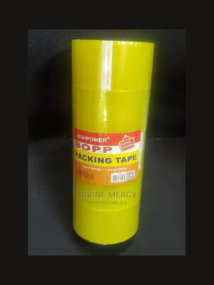 Cello Tape Clear 2" (48mm x 250m) – High-Quality Packaging Tape | සෙල්ලෝ ටේප්