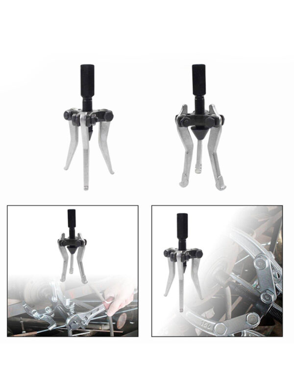 Metal 3 Jaw Gear Puller – Professional 4", 6", 8" Sizes | ගියර් පල්ලර් යන්ත්‍රය