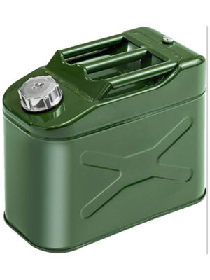 10L/20L Olive Green Thickened Iron Oil Drum – Multi-Spec Refueling Drum | Diesel Pot | Car Spare Fuel Tank | ඔලිව් ග්‍රීන් ටැංක්