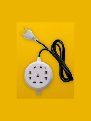 1M Extension Wire Cord – Multi Power Adapter with Indicator Bulb | Trailing Socket | බහු ශක්ති අනුවර්තන කඩදාසි