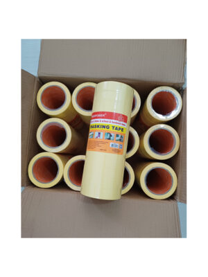 Masking Tape Jambo (40M) – 1", 2" | High-Quality Adhesive Tape | මාස්කින් ටේප්