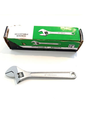 Adjustable Wrench/Screw Wrench 8", 10", 12", 14" – High-Quality Multi-Size Tool | සවිපත් කට්ටලය