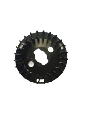 154F Generator Black Cooling Fan for 1KW Gasoline Engine – Durable Flywheel | ජනරේටරය සඳහා කූලින් ෆෑන්