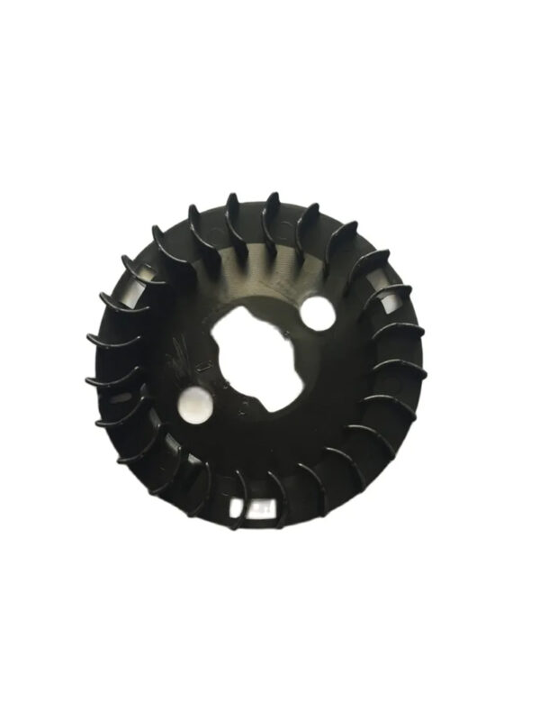 154F Generator Black Cooling Fan for 1KW Gasoline Engine – Durable Flywheel | ජනරේටරය සඳහා කූලින් ෆෑන්