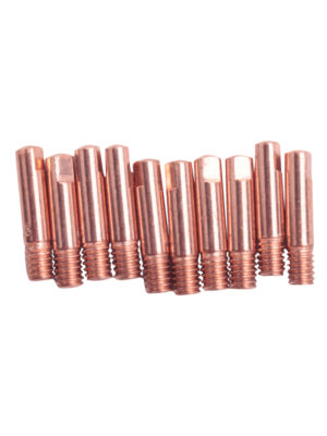 Copper Contact Tips for MIG/MAG Welding Burners 15K – Durable Welding Accessories | මිග්/මැග් වෙල්ඩින් සඳහා කොපර් කොන්ටැක්ට් ටිප්