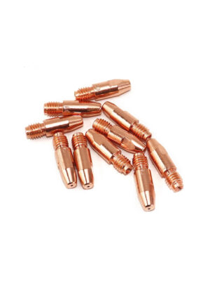 36KD MIG Torch Tips – CuCrZr ECu 0.8/1.0/1.2mm Welding Consumables | මිග් වෙල්ඩින් ටිප්