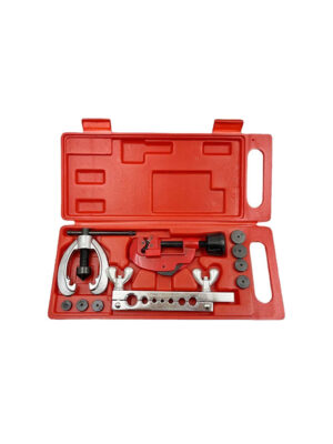 10-Piece Flaring Tool Kit – Brake & Fuel Tube Repair | පයිප් ෆ්ලැරින් උපකරණ කට්ටලය