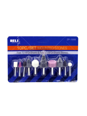 12-Piece Rotary Stone Set – Multifunction Grinding Tools | රෝටරි ග්‍රයින්ඩින් සෙට්