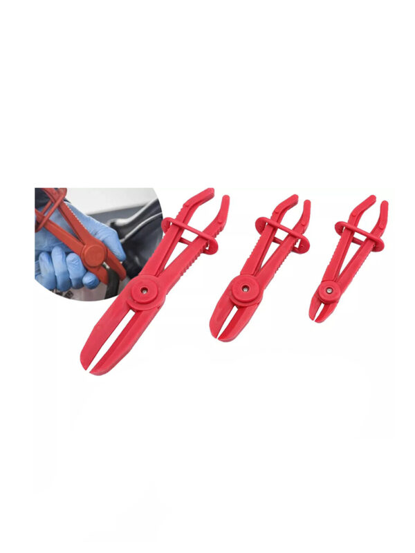 3pc Hose Clamp Pliers – Brake, Fuel, & Radiator Line Tool | හෝස් ක්ලැම් ප්ලයර්