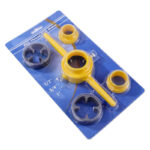 6Pcs PVC Pipe Threader Die Set – 1/2", 3/4", 1" | පයිප් ත්‍රෙඩ් මැෂින්
