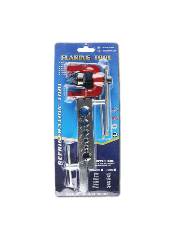Heavy Duty Flaring Tool Set – Copper, Aluminum, Brass Tubing | ෆ්ලැරින්ග් ටූල්ස්