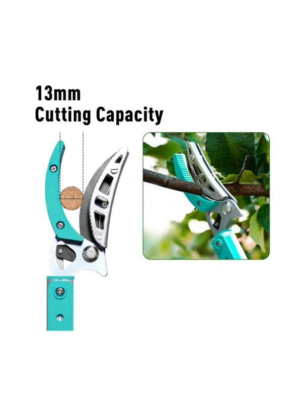 Telescopic Tree Pruner with Rotating Head | ගස් කපන උපකරණය