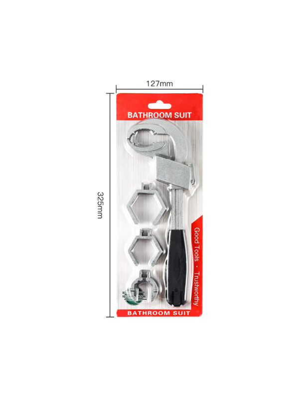 Universal Sink Wrench – Multipurpose Plumbing Tool | සින්ක් ස්පෑනර් උපකරණය