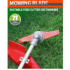 2T Nylon Blade for Grass Cutter | ගැස් කපනය යන්ත්‍රය සඳහා නයිලෝන් බ්ලේඩ්