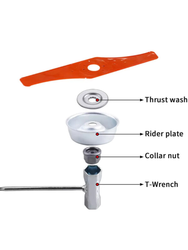 2T Nylon Blade for Grass Cutter | ගැස් කපනය යන්ත්‍රය සඳහා නයිලෝන් බ්ලේඩ්