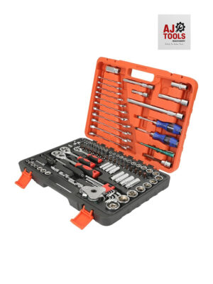 121PCS Drive Socket Wrench Set | 1/4", 3/8", 1/2" | සොකට් කට්ට කට්
