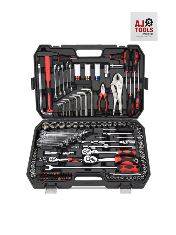 142PCS Drive Tool Kit | 1/4", 3/8", 1/2" | මෙවලම් කට්ට