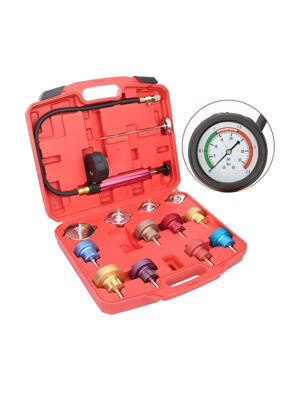 14PCS Radiator Pressure Tester Kit | Cooling System Tool | රේඩියේටර් පරීක්ෂණ