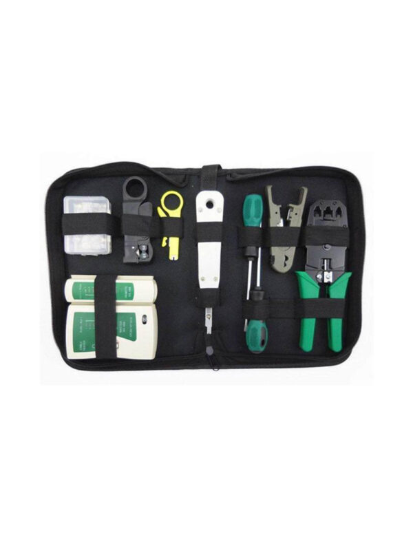9-in-1 Network Tool Kit | Cable Crimper, Tester & Connectors | නෙට්වර්ක් උපකරණ