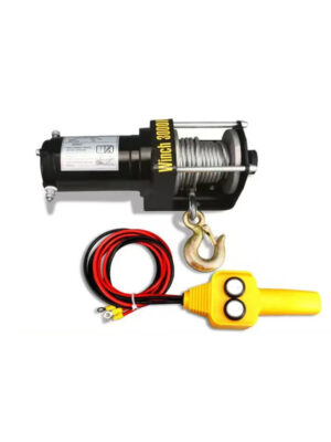 DC Electric Winch 3000Lbs | 12V/24V | ඉලෙක්ට්‍රික් වින්ච්