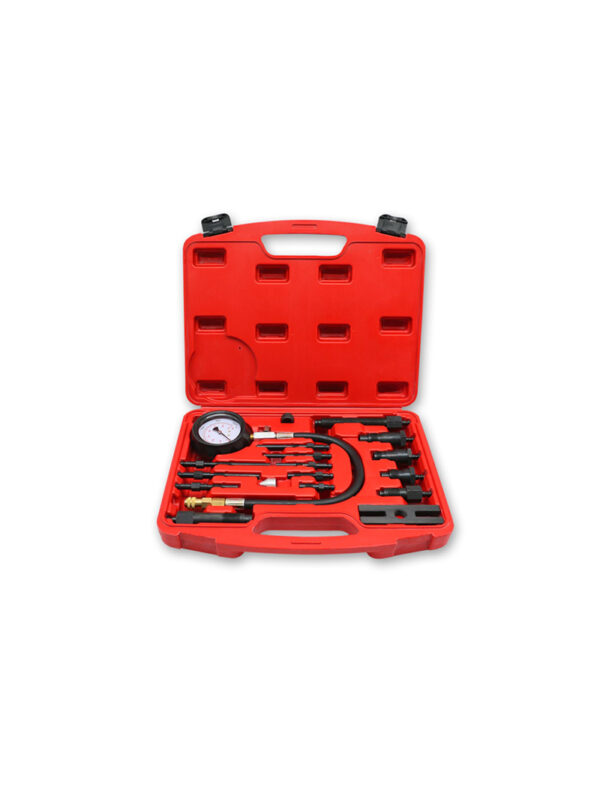 Diesel Engine Compression Tester Kit 16Pcs | TU-15 | ඩීසල් එන්ජිම පරීක්ෂණ කට්ටිය
