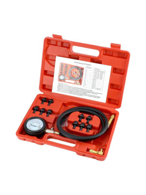 Oil Pressure Tester Kit | 0-140 PSI Gauge | එන්ජිම තෙල් පරීක්ෂණ කට්ටිය