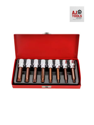 S2 Torx Bit Spline Socket Set | M5-M14 | ස්ප්ලයින් බිට් සොකට්