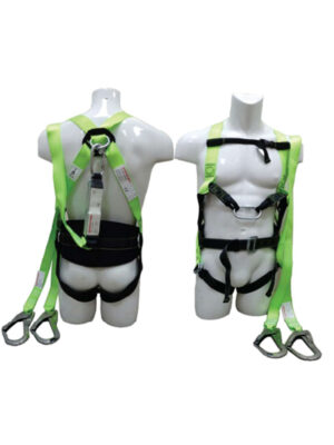 Safety Harness with Double Lanyard | No Back Support | ආරක්ෂිත හාර්නස්