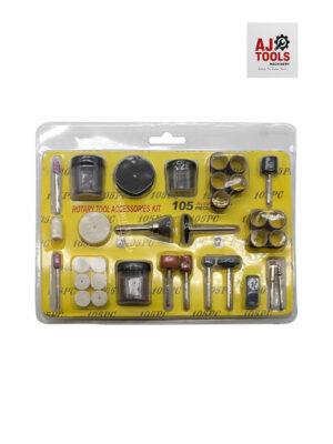 105-Piece Rotary Tool Kit | Carving, Grinding & Polishing | රොටරි මෙවලම
