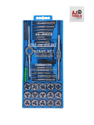 40-Piece Tap and Die Set – Thread Repair Tool | ත්‍රෙඩ් සැකසුම් කට්ටලය