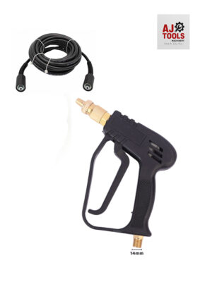 High Pressure Wash Gun & 10m Hose – M22 | වෝෂින් ගන් හා පයිප්